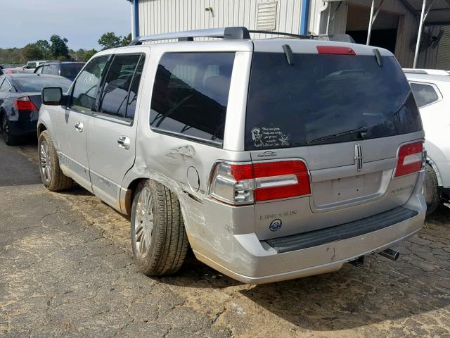 5LMFU28567LJ18503 - 2007 LINCOLN NAVIGATOR 银色 照片 3