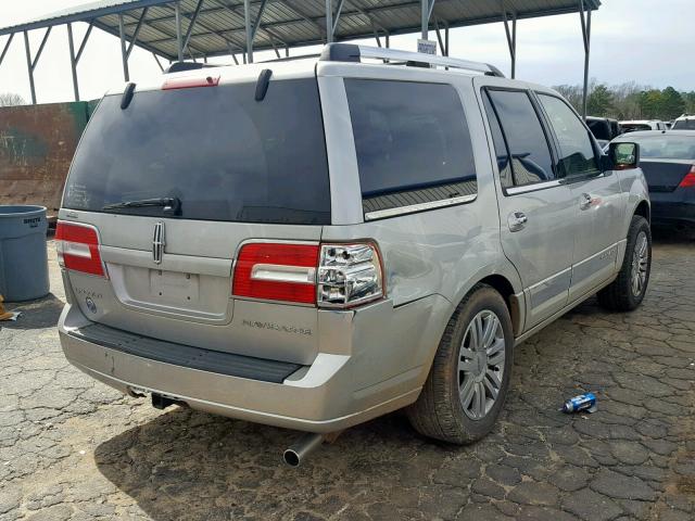 5LMFU28567LJ18503 - 2007 LINCOLN NAVIGATOR 银色 照片 4