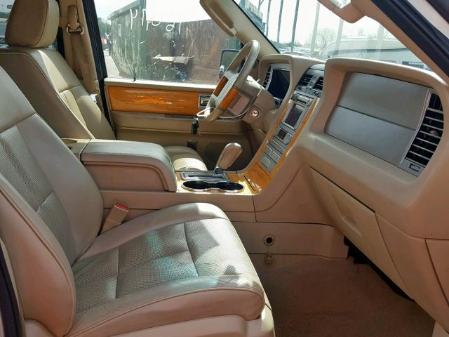 5LMFU28567LJ18503 - 2007 LINCOLN NAVIGATOR 银色 照片 5