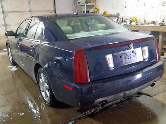 1G6DW677670159365 - 2007 CADILLAC STS BLUE photo 3