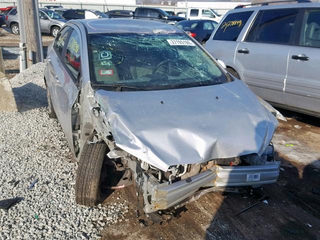 1G1JA5SH8D4116698 - 2013 CHEVROLET SONIC LS SILVER photo 1