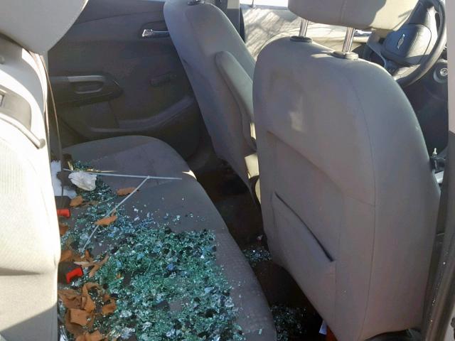 1G1JA5SH8D4116698 - 2013 CHEVROLET SONIC LS SILVER photo 6