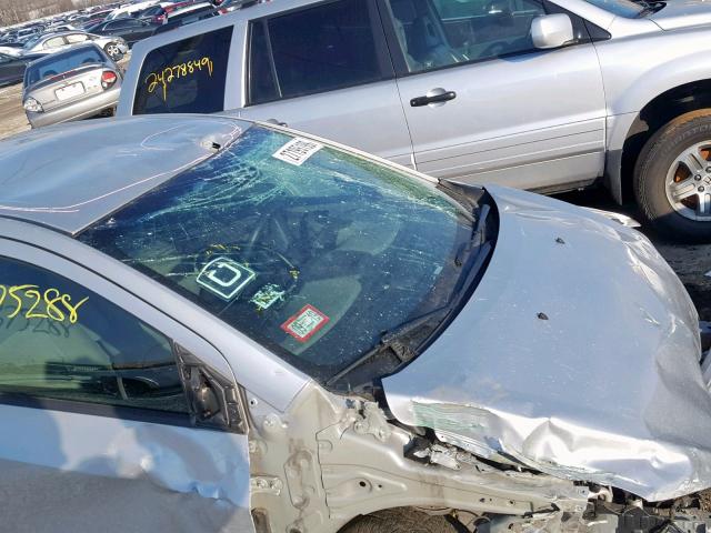 1G1JA5SH8D4116698 - 2013 CHEVROLET SONIC LS SILVER photo 9