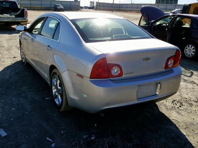 1G1ZH57B294274528 - 2009 CHEVROLET MALIBU 1LT ვერცხლისფერი ფოტო 3