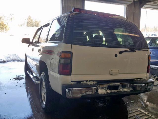 1GKEK13Z24J171613 - 2004 GMC YUKON WHITE photo 3