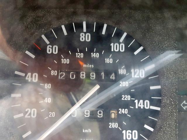 WBAEC7407H0608154 - 1987 BMW 635 CSI BLACK photo 8