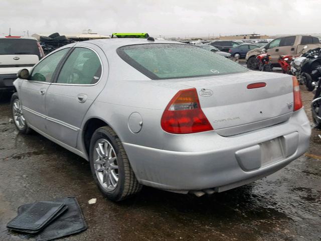 2C3HE66G54H692595 - 2004 CHRYSLER 300M SILVER photo 3