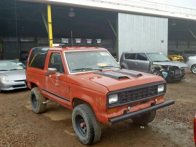 1FMCU14TXGUC39467 - 1986 FORD BRONCO II RED photo 1