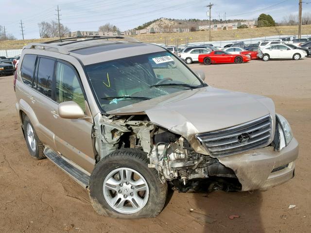 JTJBT20XX70143991 - 2007 LEXUS GX 470 GOLD photo 1