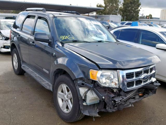 1FMCU49H88KD85000 - 2008 FORD ESCAPE HEV GRAY photo 1