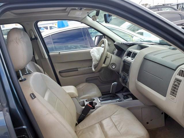 1FMCU49H88KD85000 - 2008 FORD ESCAPE HEV GRAY photo 5