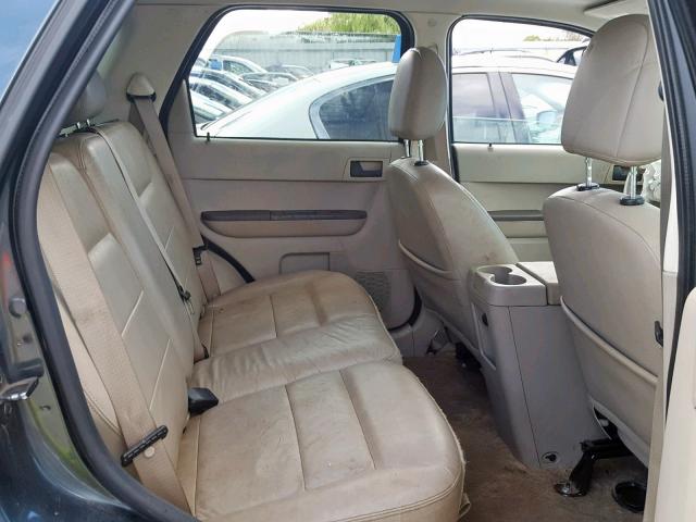 1FMCU49H88KD85000 - 2008 FORD ESCAPE HEV GRAY photo 6