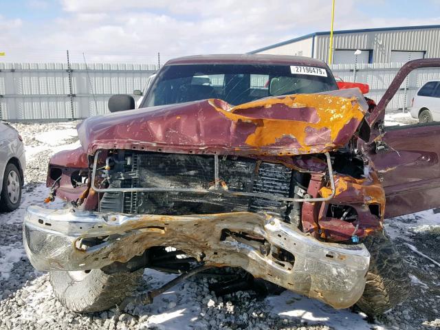 1B7KF23781J236774 - 2001 DODGE RAM 2500 BURGUNDY photo 7