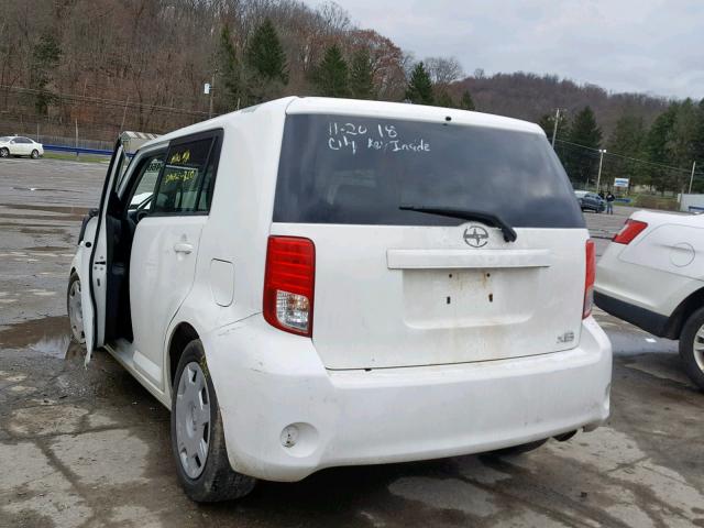 JTLZE4FE9CJ000522 - 2012 TOYOTA SCION XB 白色 照片 3