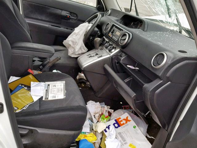 JTLZE4FE9CJ000522 - 2012 TOYOTA SCION XB 白色 照片 5