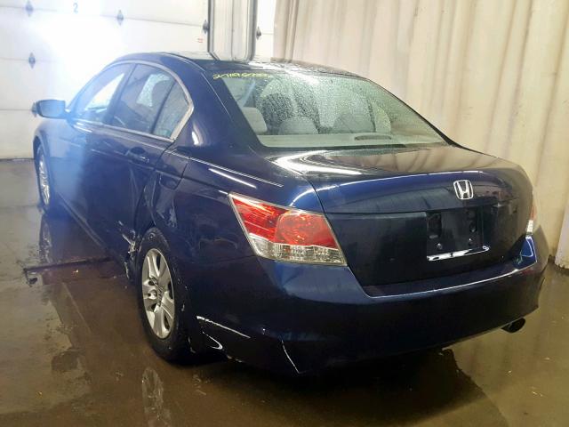 1HGCP26419A170990 - 2009 HONDA ACCORD LXP BLUE photo 3