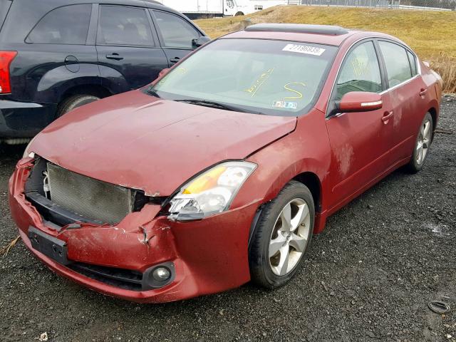 1N4BL21E58N456473 - 2008 NISSAN ALTIMA 3.5 MAROON photo 2