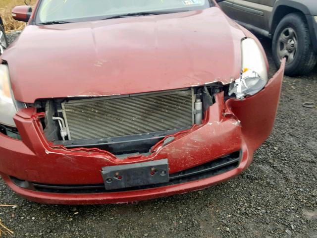 1N4BL21E58N456473 - 2008 NISSAN ALTIMA 3.5 MAROON photo 9