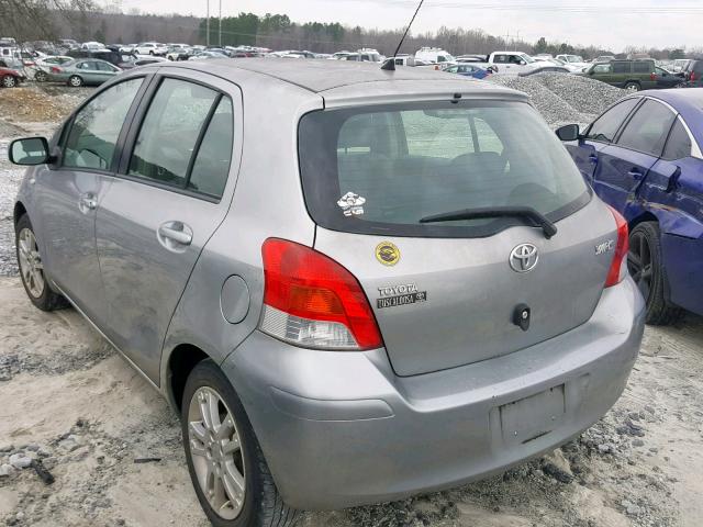 JTDKT903995226553 - 2009 TOYOTA YARIS GREEN photo 3