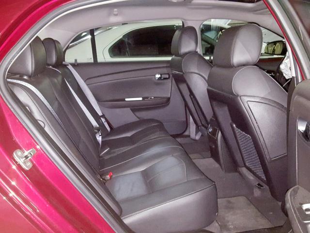 1G1ZK57709F258085 - 2009 CHEVROLET MALIBU LTZ წითელი ფოტო 6