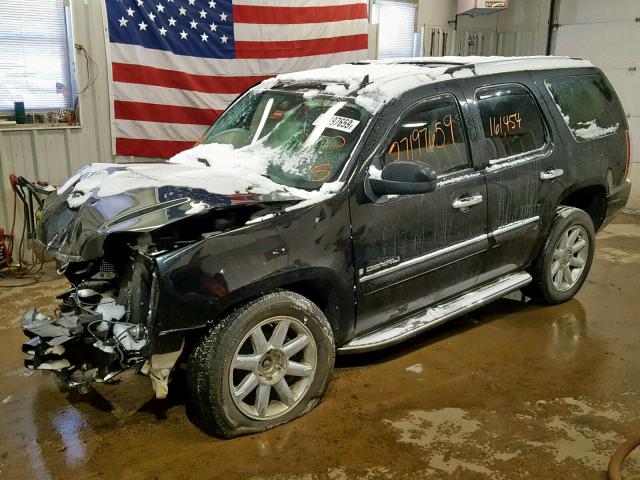 1GKFK63808J103387 - 2008 GMC YUKON DENA BLACK photo 2