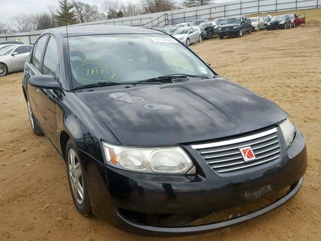 1G8AJ55F47Z147269 - 2007 SATURN ION LEVEL BLACK photo 1