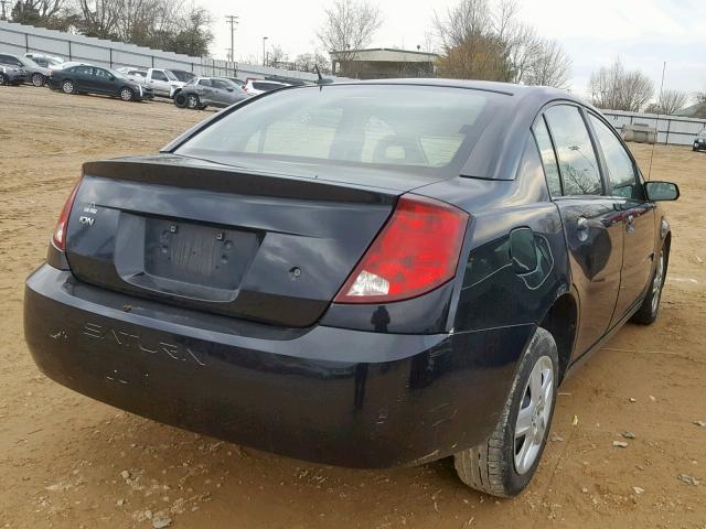 1G8AJ55F47Z147269 - 2007 SATURN ION LEVEL BLACK photo 4