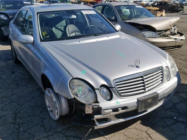 WDBUF56J76A775457 - 2006 MERCEDES-BENZ E 350 SILVER photo 1