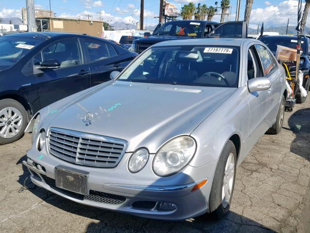 WDBUF56J76A775457 - 2006 MERCEDES-BENZ E 350 SILVER photo 2