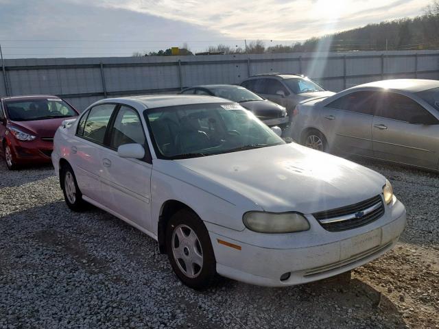 1G1NE52JX16188480 - 2001 CHEVROLET MALIBU LS WHITE photo 1
