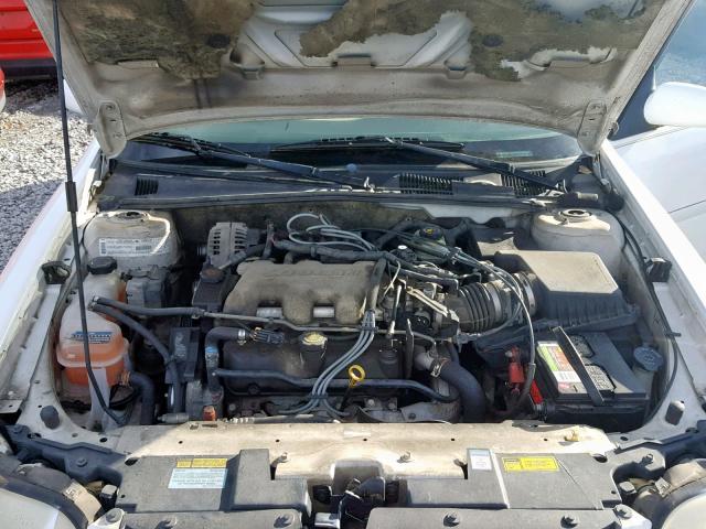 1G1NE52JX16188480 - 2001 CHEVROLET MALIBU LS WHITE photo 7