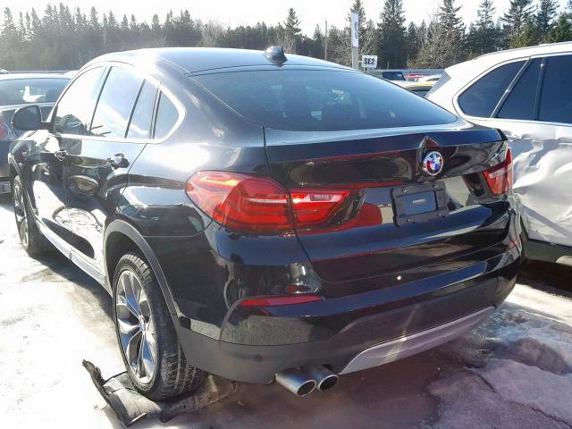 5UXXW3C53J0Y66717 - 2018 BMW X4 XDRIVE2 BLACK photo 3