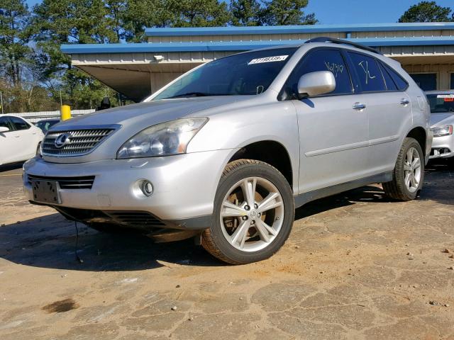 JTJGW31U782008447 - 2008 LEXUS RX 400H WHITE photo 2