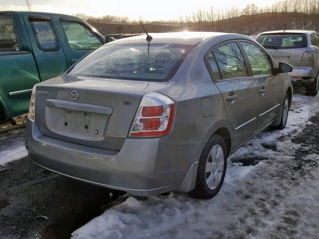 3N1AB61E59L682453 - 2009 NISSAN SENTRA 2.0 GRAY photo 4