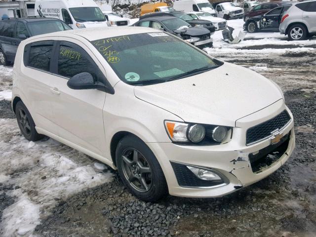 1G1JH6SB2E4132295 - 2014 CHEVROLET SONIC RS WHITE photo 1