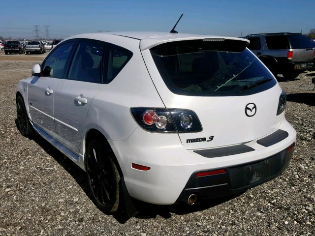 JM1BK343291228145 - 2009 MAZDA 3 S WHITE photo 3