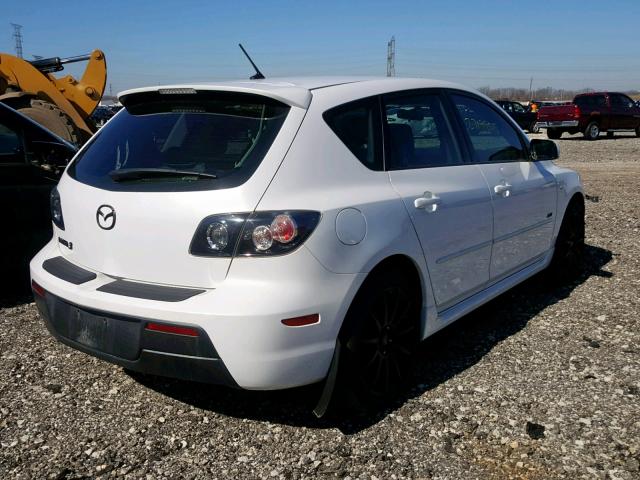 JM1BK343291228145 - 2009 MAZDA 3 S WHITE photo 4