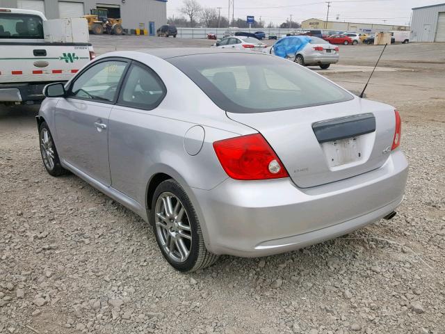 JTKDE167980234848 - 2008 TOYOTA SCION TC ვერცხლისფერი ფოტო 3