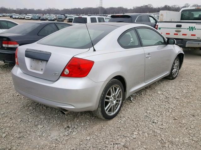 JTKDE167980234848 - 2008 TOYOTA SCION TC ვერცხლისფერი ფოტო 4