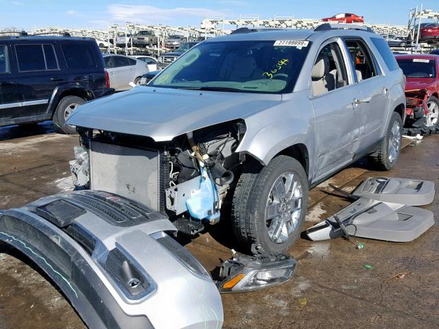 1GKKVSKD9HJ117964 - 2017 GMC ACADIA LIM SILVER photo 2