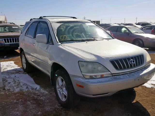 JTJHF10U310174038 - 2001 LEXUS RX 300 WHITE photo 1