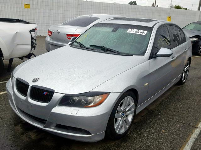 WBAVC53518FZ84752 - 2008 BMW 328 I SULE SILVER photo 2