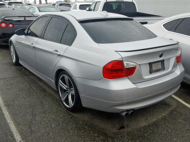 WBAVC53518FZ84752 - 2008 BMW 328 I SULE SILVER photo 3