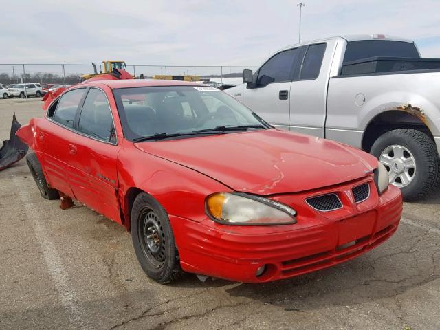 1G2NE52T91M573375 - 2001 PONTIAC GRAND AM S RED photo 1