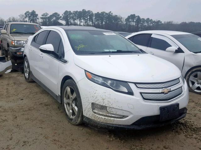 1G1RB6E43CU106447 - 2012 CHEVROLET VOLT WHITE photo 1