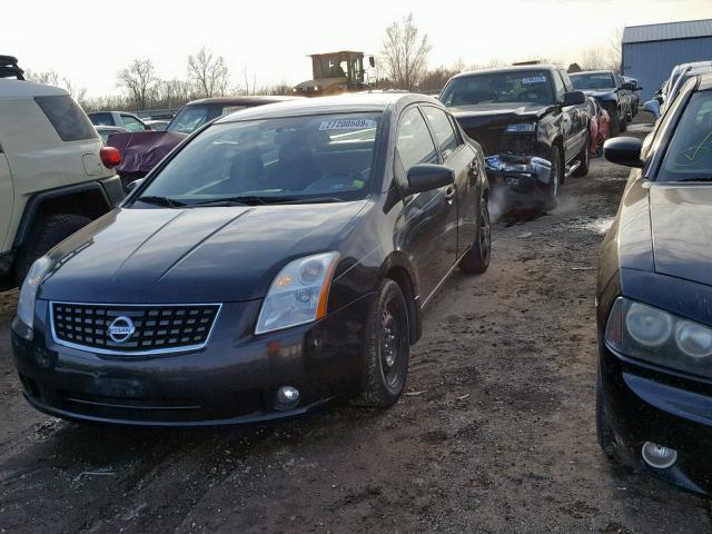 3N1AB61E98L616762 - 2008 NISSAN SENTRA 2.0 BLACK photo 2