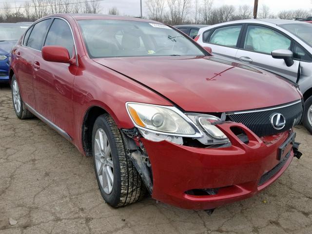 JTHCH96S260005985 - 2006 LEXUS GS GENERAT RED photo 1