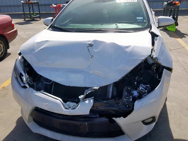 5YFBPRHE5EP085293 - 2014 TOYOTA COROLLA EC 白色 照片 9
