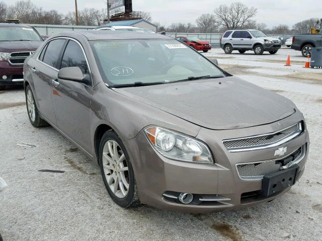 1G1ZE5E02AF323973 - 2010 CHEVROLET MALIBU LTZ BROWN photo 1