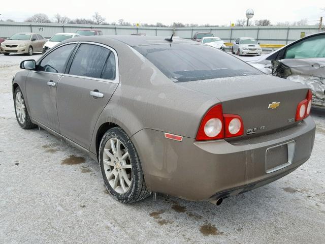 1G1ZE5E02AF323973 - 2010 CHEVROLET MALIBU LTZ BROWN photo 3